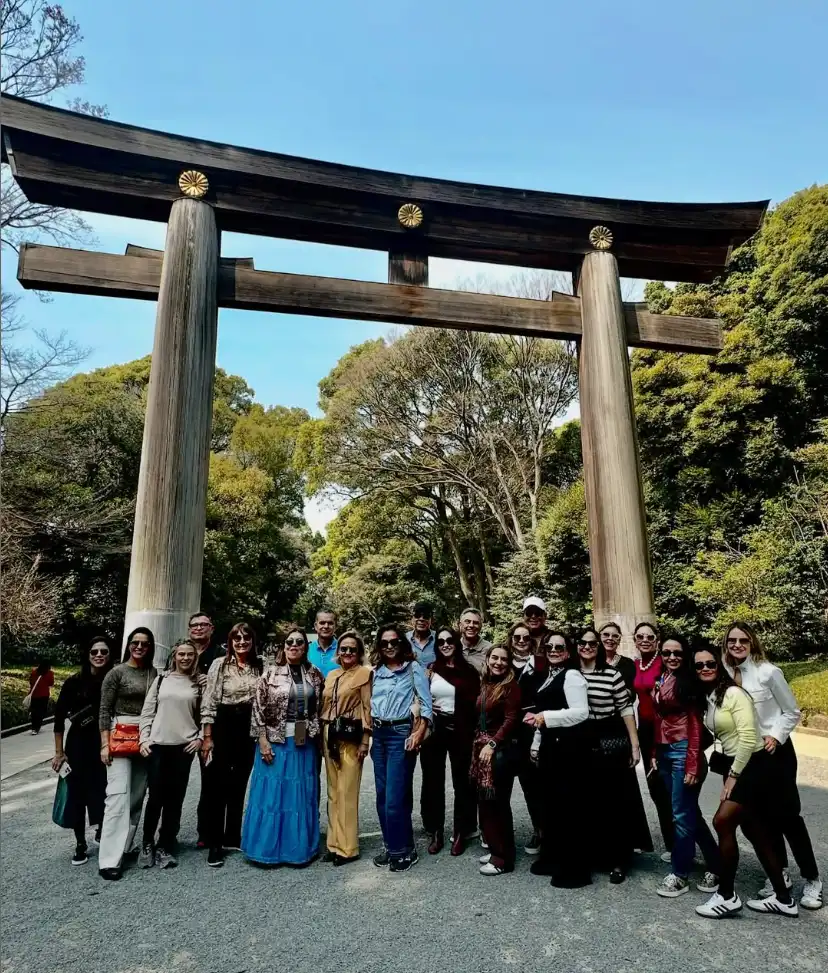 Grupo exclusivo Eventho Turismo Japão toquio primeiro dia