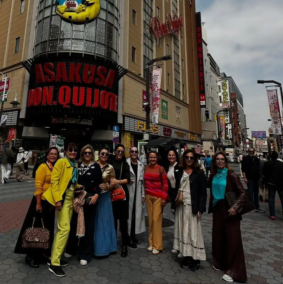 Grupo exclusivo Eventho Turismo Japão toquio segundo dia